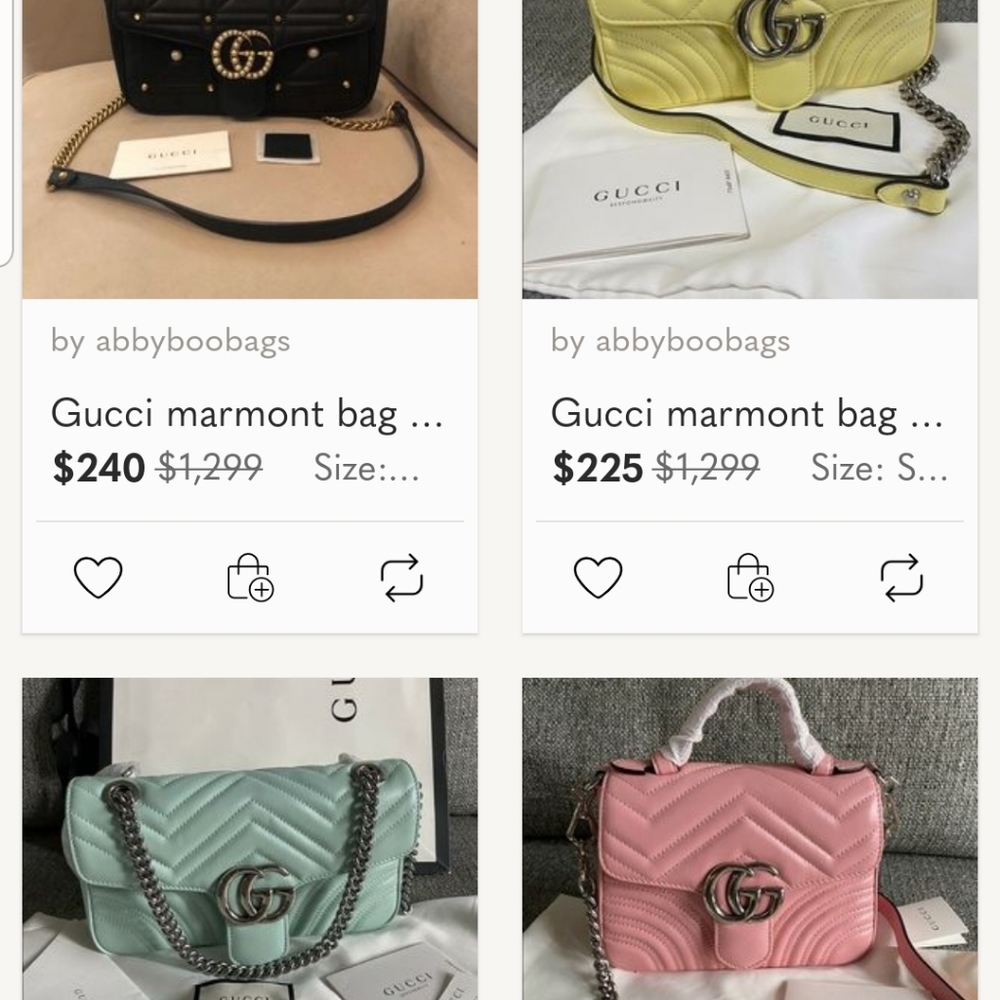 Gucci Marmont Scam